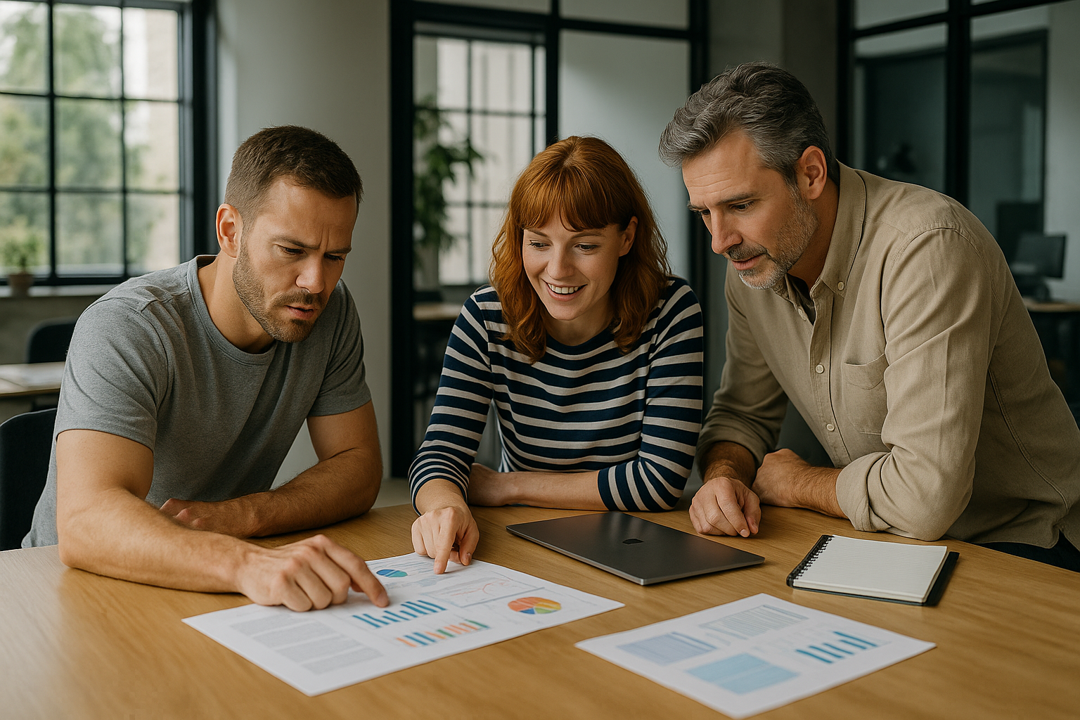 Team entwickelt maßgeschneiderte Lösungen anhand von Datenanalysen
